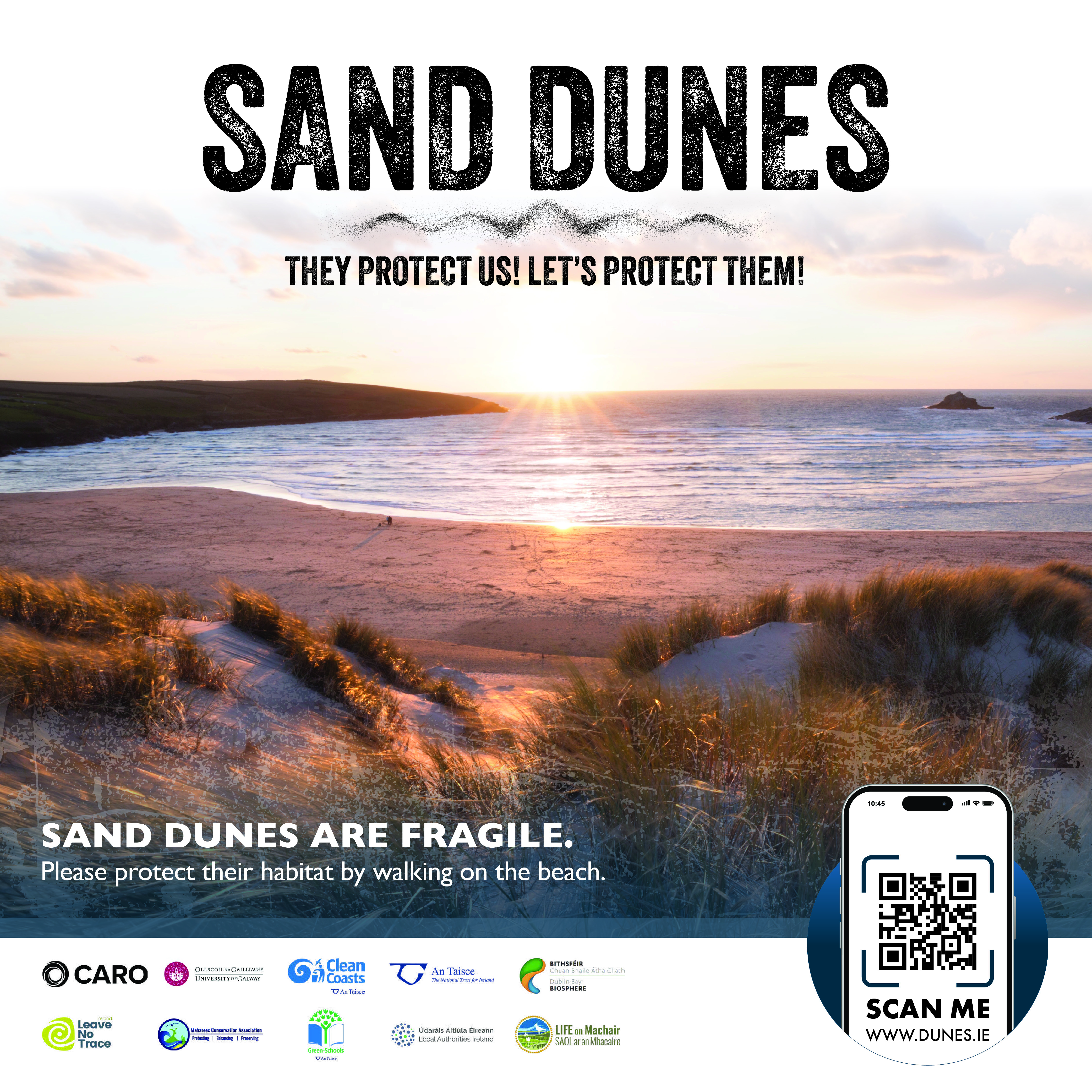 Image of Poster for Protect Our Dunes Campaign